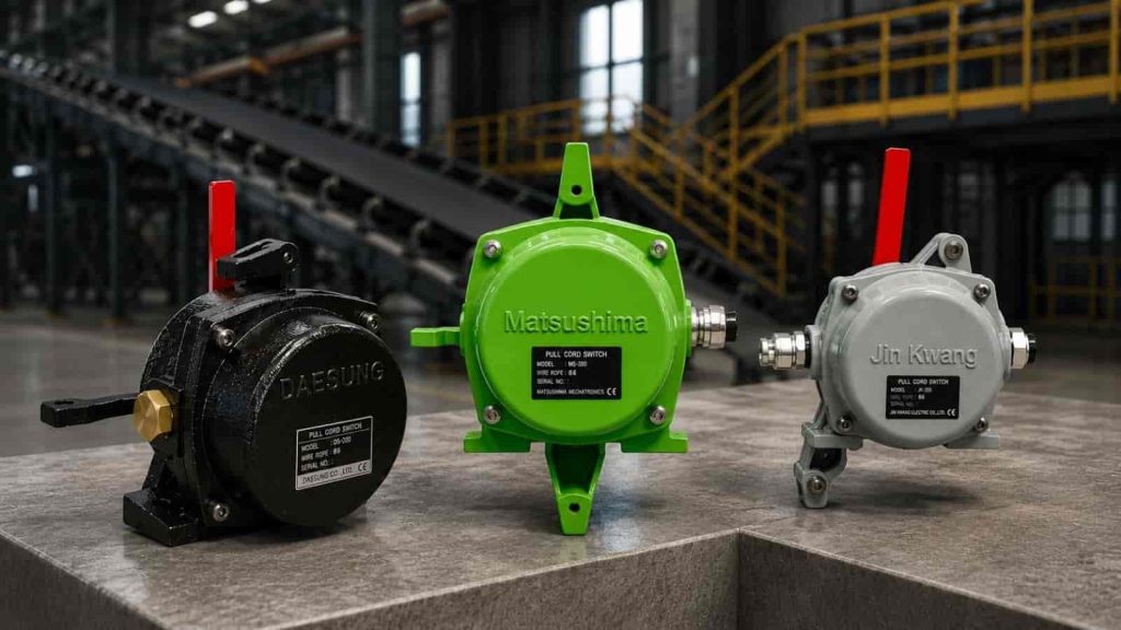Conveyor Pull Cord Switch Series - Informasi Kontak - Supplier Conveyor Safety Device Indonesia