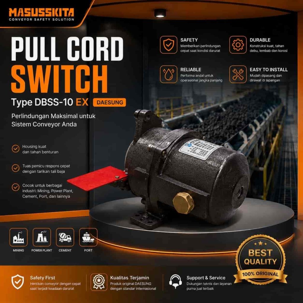 Jual Pull Cord Switch Type DBSS-10EX Daesung Original